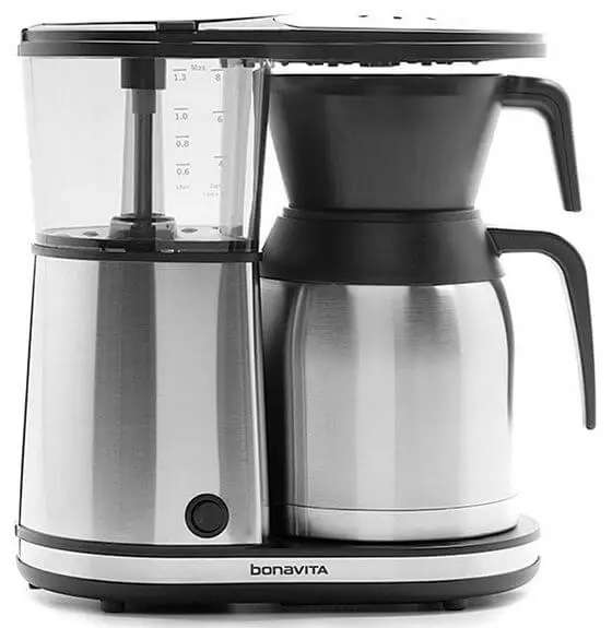 Bonavita BV1900TS 8-cup Coffee Brewer with Stainless Steel Lined Thermal Carafe