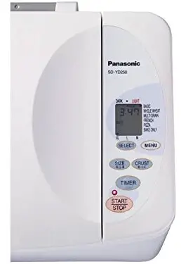 Panasonic-SD-YD250-Automatic-Bread-Maker-control-panel