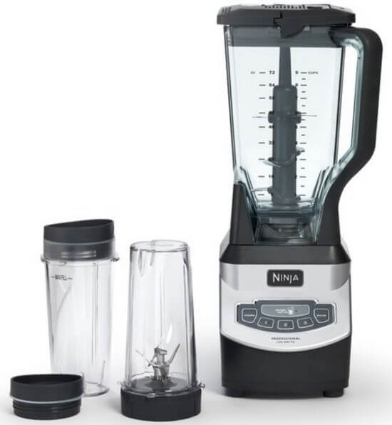 Ninja BL660 Professional Blender with Nutri Ninja Cups