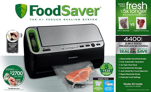 FoodSaver V4400 Vacuum Sealer box