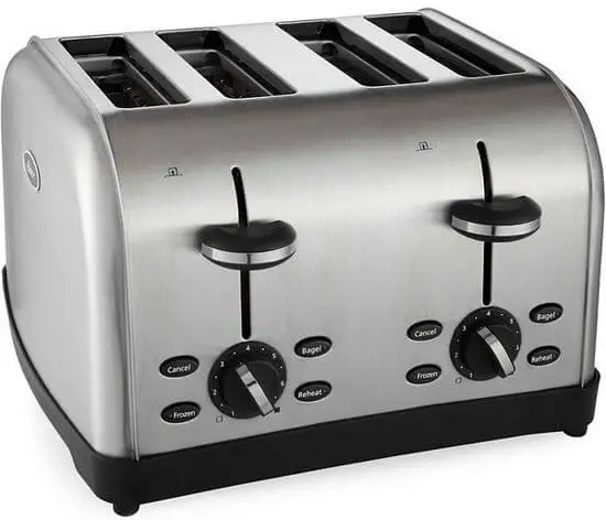 Oster 4-slice Stainless Steel Retractable Cord Toaster