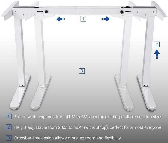 standing computer desk