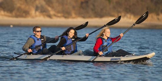 3 seater inflatable kayak