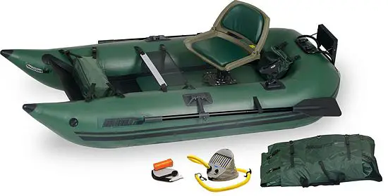 inflatable fishing pontoon boat