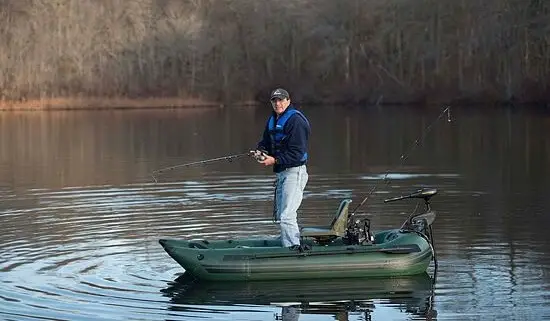 pontoon fishing boat