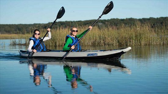 self bailing inflatable kayak