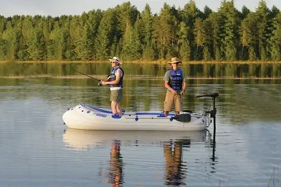 small inflatable boat