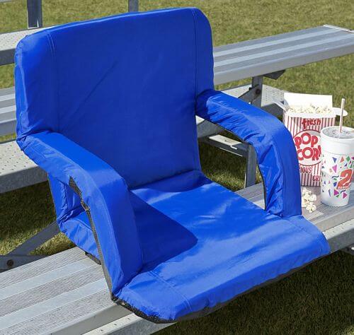 Extra Wide Padded Stadium Seats With Backs (For Bleachers)