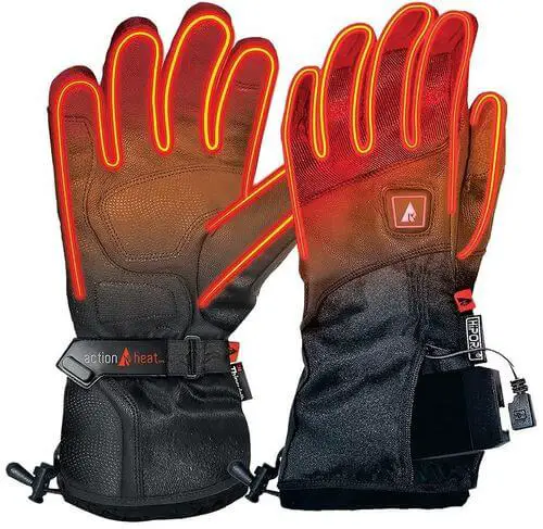 battery powered heated gloves