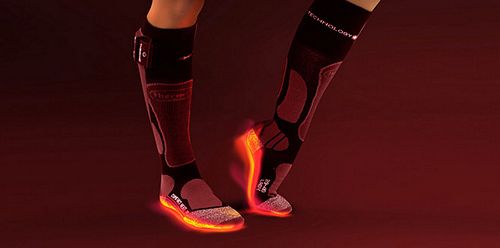 battery powered heated socks