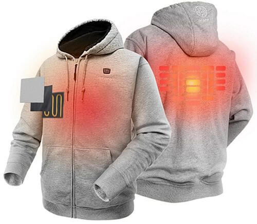 electric heated hoodie
