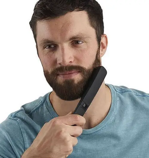 best beard straightener brush