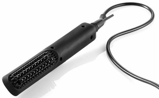 heated beard straightening brush