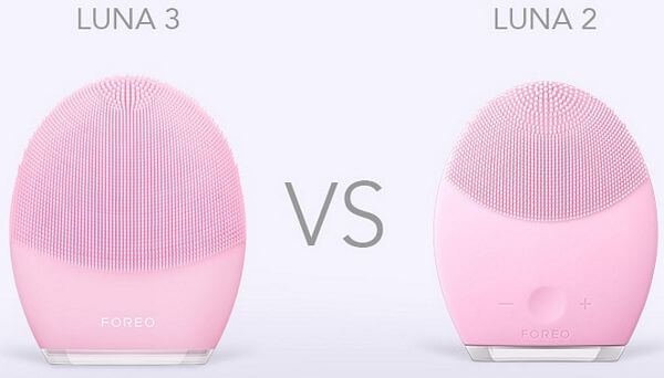 FOREO Luna 3 VS Luna 2