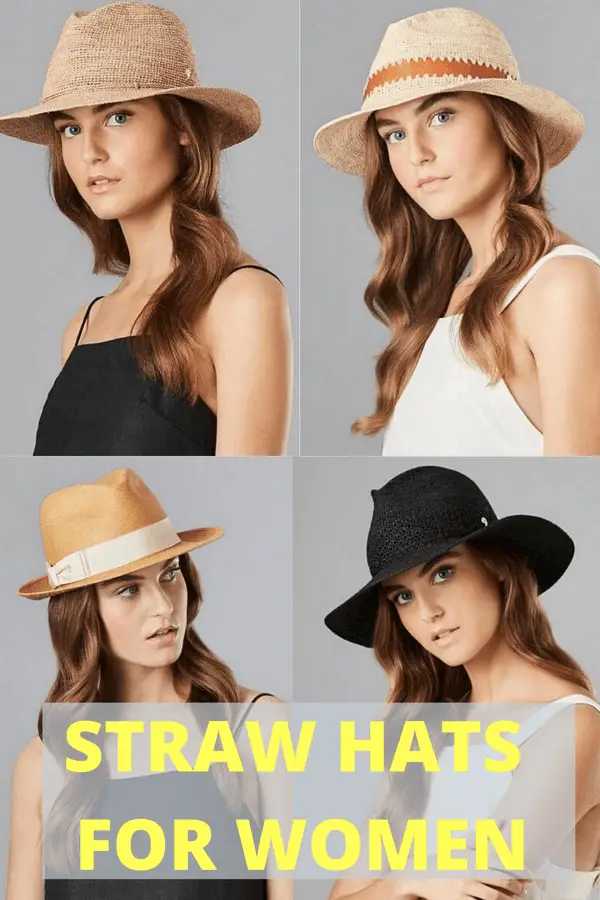 straw hats for summer