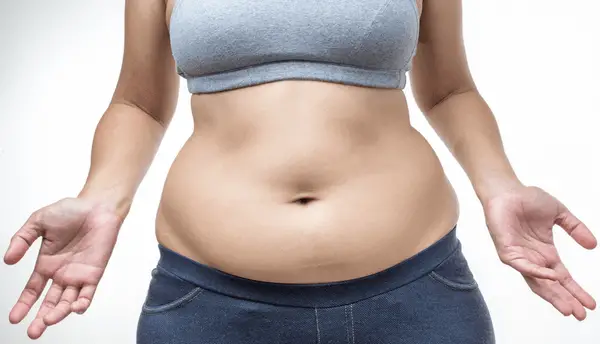 how to hide your stomach fat