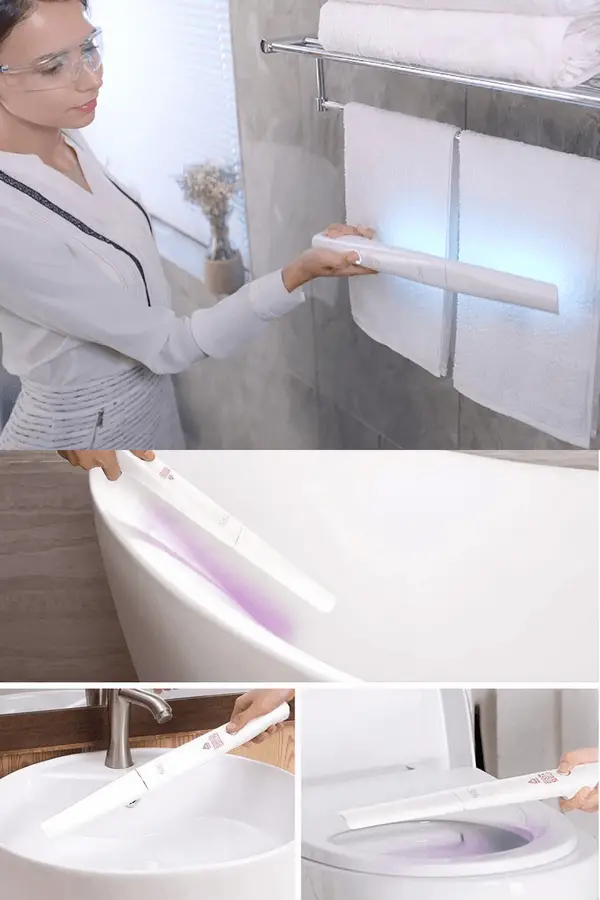 UV sanitizing wand