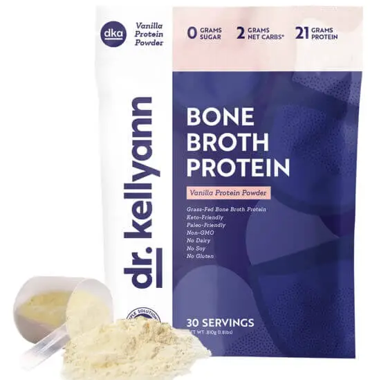 Organic Bone Broth Protein Powder (Vanilla, Chocolate)