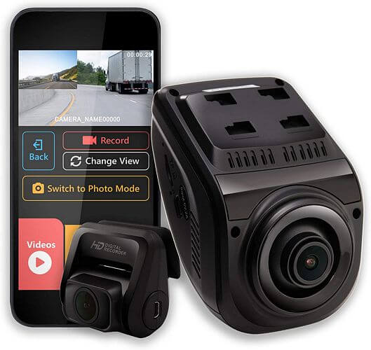 best front and rear dash cam under $200