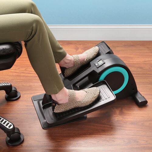 Seated Compact Under Desk Elliptical Trainer