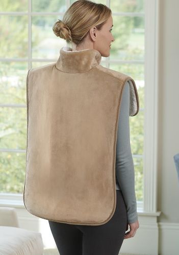 cordless heat wrap for neck and shoulder