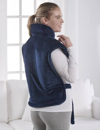 neck and shoulder wrap heating pad