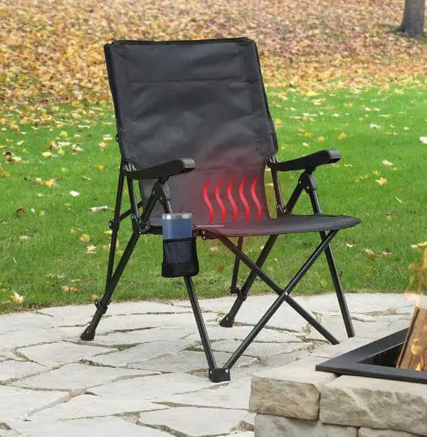 Heated Camping Outdoor Chair (Folding)