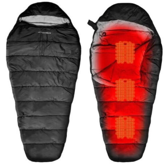 Best Electric Heated Sleeping Bag (Battery Powered)