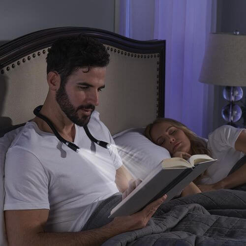 Around The Neck Reading Light (Wearable, Rechargeable LED)