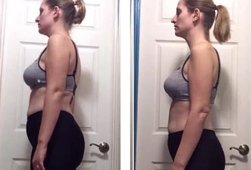 Jill lost 11 pounds in 21 days.