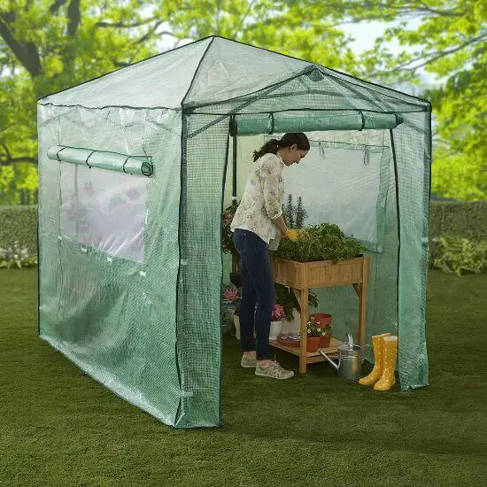 Small Pop Up Greenhouse Tent (Portable)