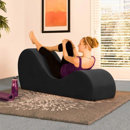 avana yoga chaise lounge chair