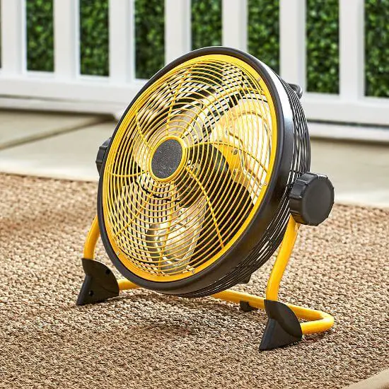 Cordless Battery Operated Outdoor Fan (Rechargeable)