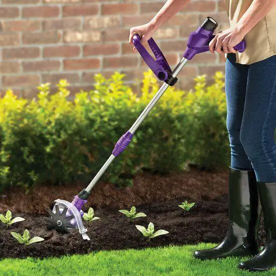 Battery Powered, Hand Held Garden Tiller