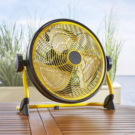 rechargeable outdoor fan