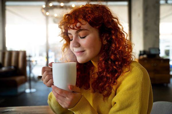 woman-drinking-kona-coffee