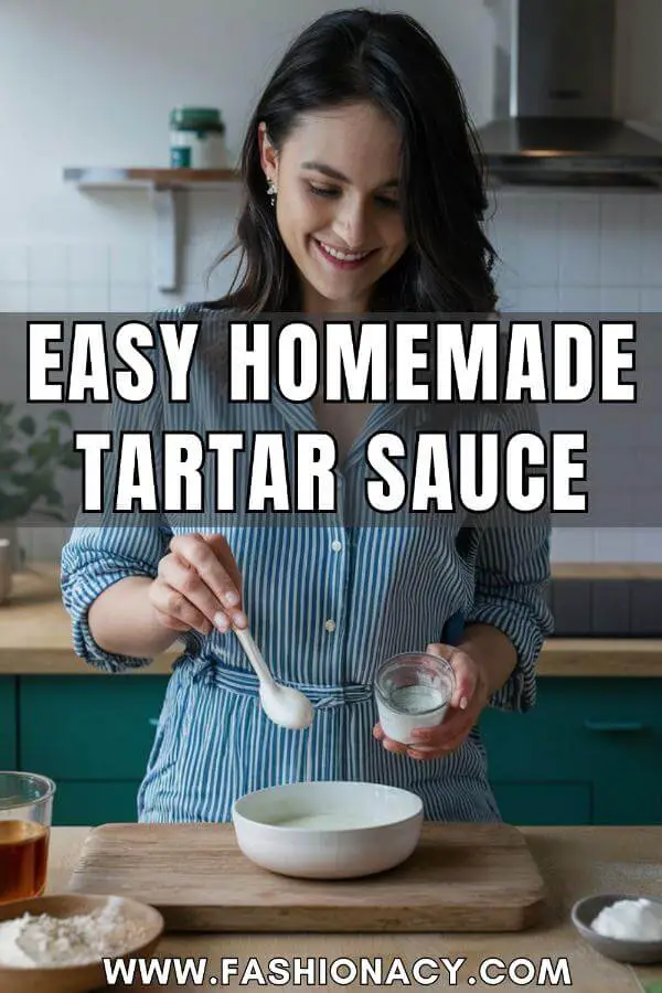 Homemade Tartar Sauce Easy