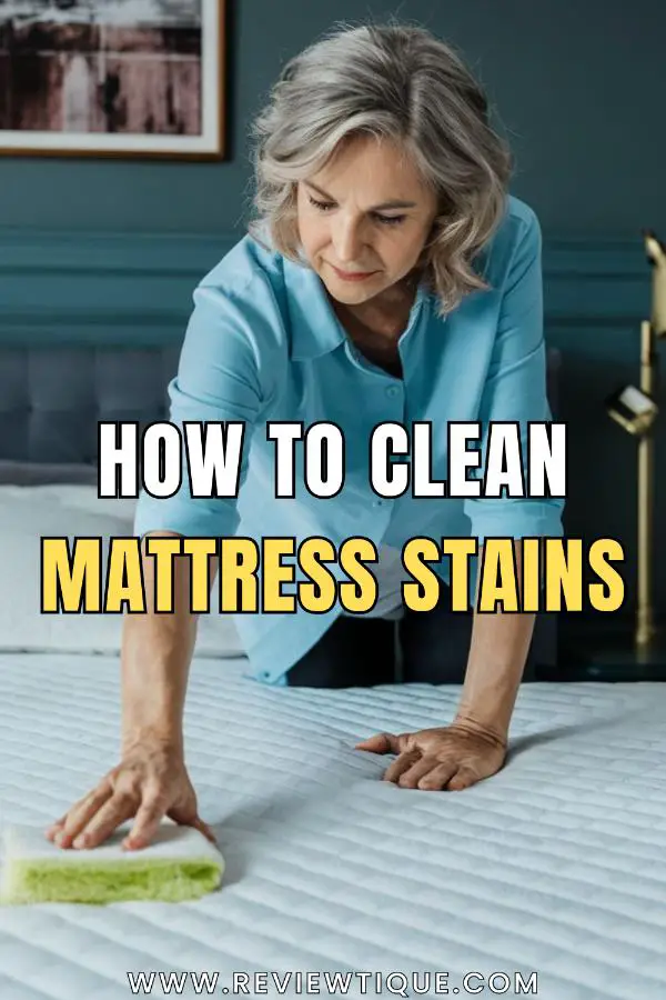 How to Clean Mattress Stains