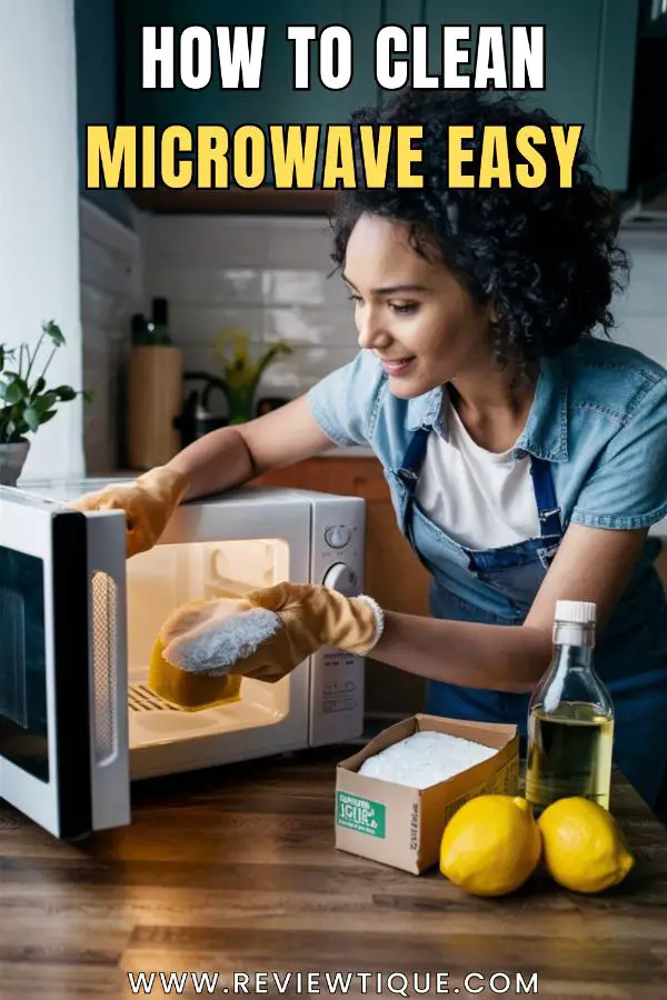 How to Clean Microwave Easy