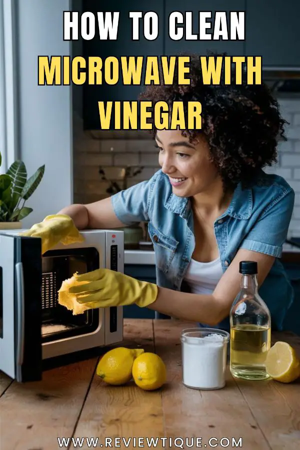 How to Clean Microwave With Vinegar