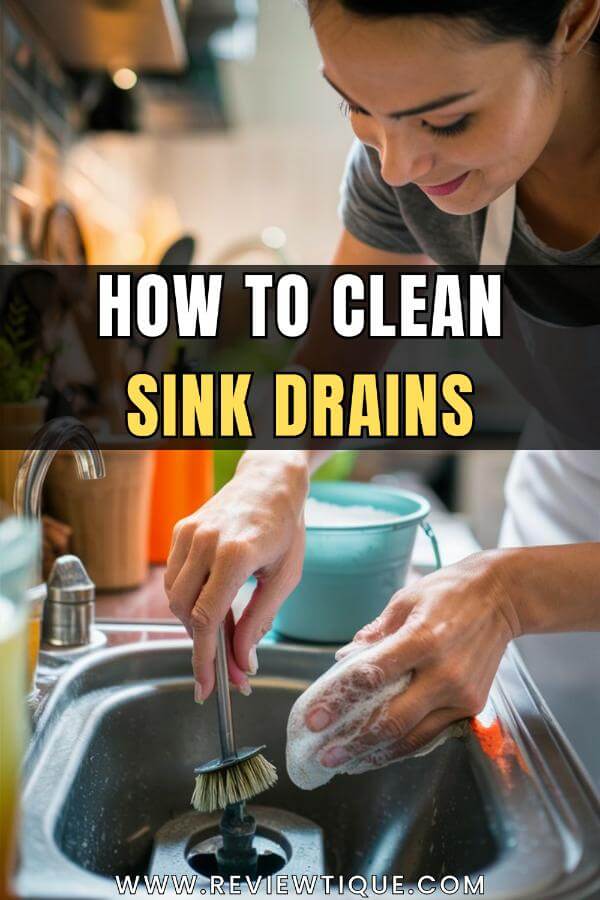 How to Clean Sink Drains