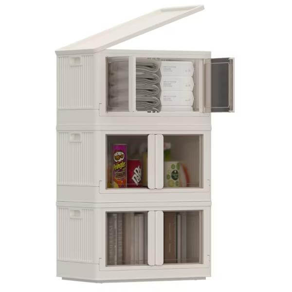 Collapsible Storage Bins Closet
