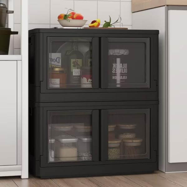 Collapsible Storage Bins Organization