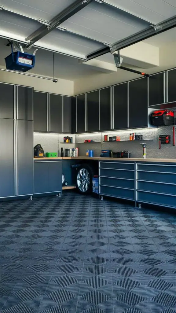 Finished Garage Storage