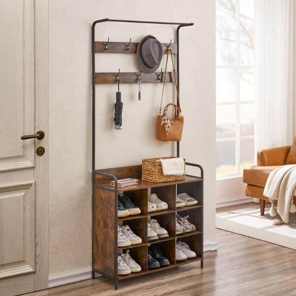 Hall Tree Entryway