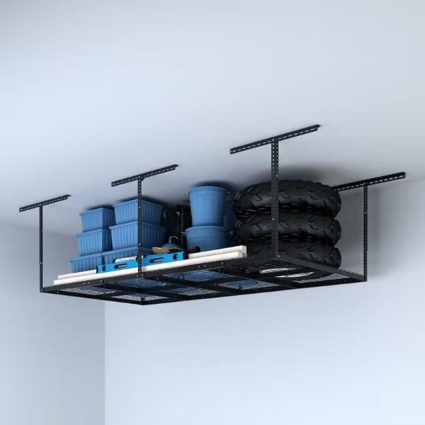 Overhead Storage Racks Garage Organization