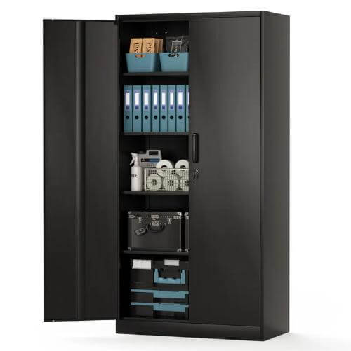 Black Garage Cabinets 