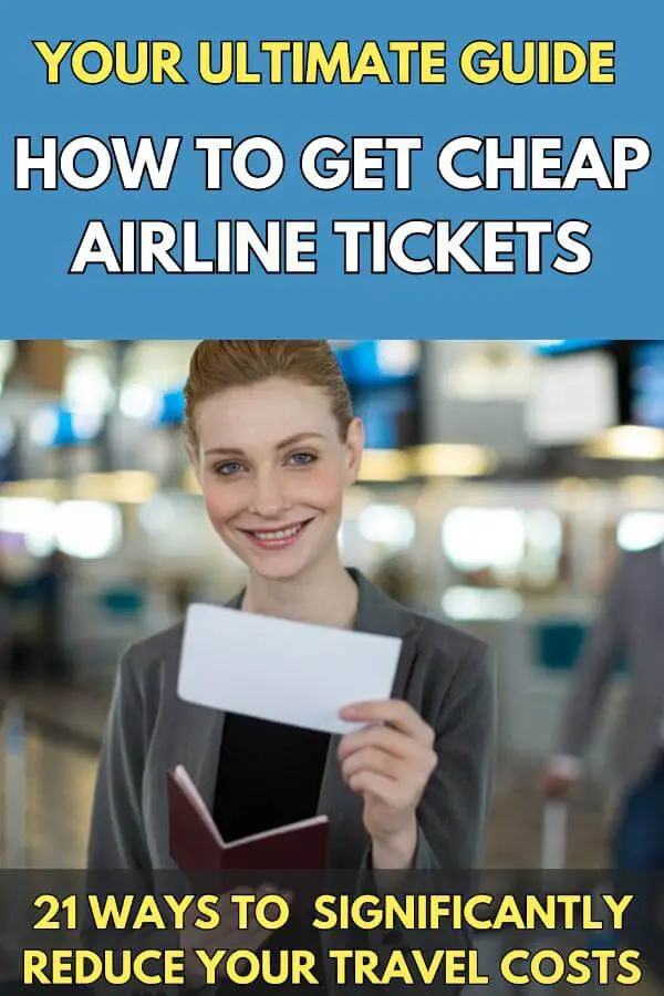 How to Get Cheap Airline Tickets