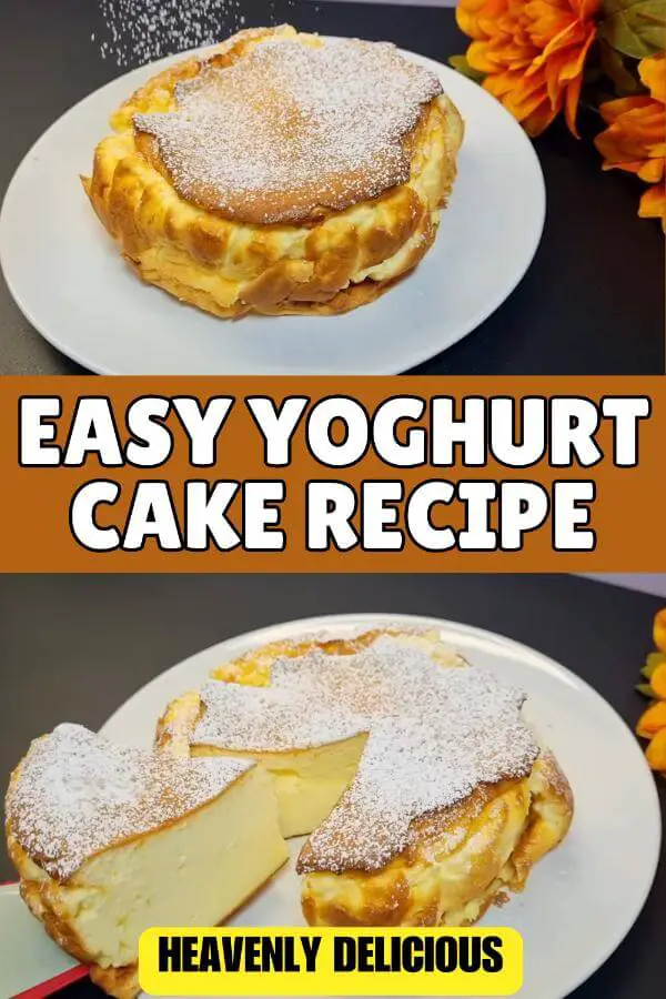 Easy Yoghurt Cake Recipe