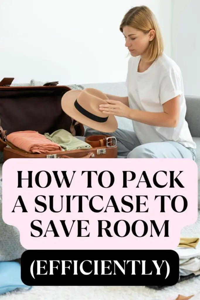 How to Pack a Suitcase to Save Room